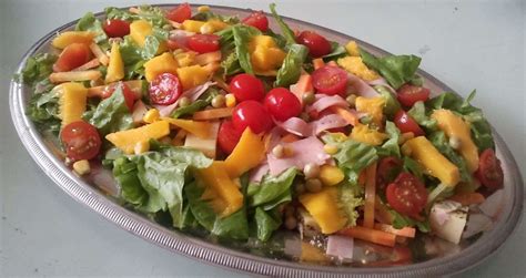 salada tropical simples